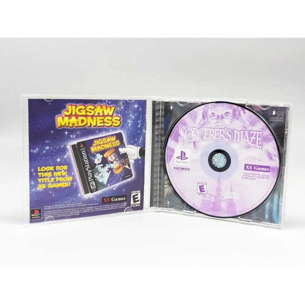 Sorcerer's Maze Sony PlayStation 1 2003 PS1 Video Game